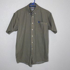 Mens small cinch shirt, short sleeve